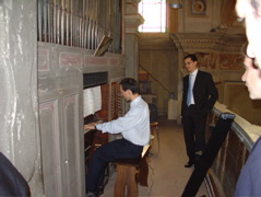 Stefano all'organo (scordato)